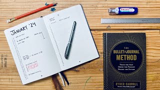 A Simple Minimalist Bullet Journal Setup for 2024 [upl. by Senalda]