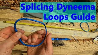 Brummel Lock Splice Continuous Prusik Loops 🌳 Splicing Amsteel Zingit or Lashit 🌲 Howto Guide [upl. by Ehsiom]