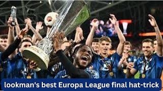 Ademola lookman vs Leverkusen best Europa League final hat trick [upl. by Steve]