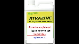 Weed management learn how to use herbicides  atrazine  herbicides 3 [upl. by Rehtul]