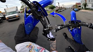 CRAZY SWERVES amp TRICKS ON 2023 YZ450F [upl. by Pickering]