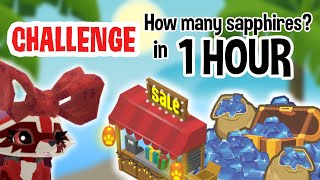 How Many Sapphires Can I Earn in 1 Hour  AJ CHALLENGE [upl. by Asquith]