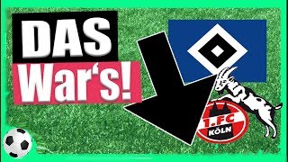 HSV und 1 FC Köln vor dem Abstieg – Wer rettet sich im Abstiegskampf [upl. by Ordisi298]