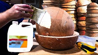 How to Dry Green Wood 995 success RATE Avoid Cracks A Comprehensive woodturners guide [upl. by Shatzer]