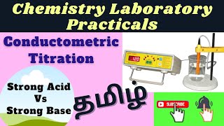 Conductometric Titration of Strong Acid Vs Strong Base  Chemistry Trending  In Tamil [upl. by Golding]