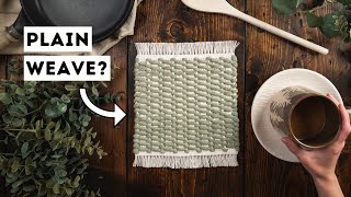 DIY woven potholder with easy pattern [upl. by Imeka]