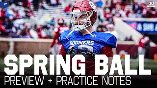 Sooners Spring Ball Preview  OU Insider Live [upl. by Saihttam]