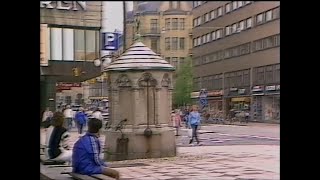 Slottet Drottninggatan och NAhuset i Örebro 1983 SVT [upl. by Samaria]