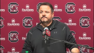 Football Dowell Loggains News Conference 112024 [upl. by Naitsabes]