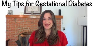 My Tips to control Gestational Diabetes with diet amp exercise  10 Weeks with GD [upl. by Masuh175]