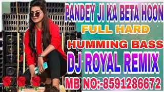 PandeyJiKaBetaHoonDJROYALMIXING MIX BY DJ SABIR BHAIdj remix [upl. by Tris]