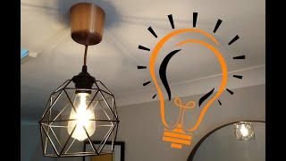 Install a Light Fitting  IKEA Hemma [upl. by Bluh887]