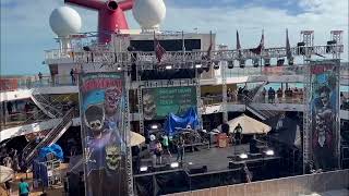 ShipRocked  Lido Deck Stage Soundcheck Feb 09 2024 [upl. by Saylor]