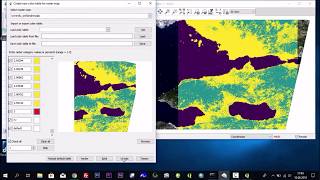 GRASS GIS Kontrollü SınıflandırmaSupervised Classification [upl. by Akaenahs]