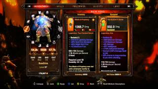 Diablo 3  Xbox 360  Legendary Item Drops Hell [upl. by Twila]