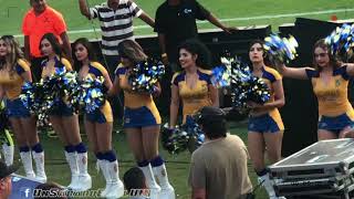 Las Animadoras de TIGRES  2018Julio21 4K Video [upl. by Alleira]