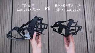 Trixie Muzzle Flex VS Baskerville Ultra Muzzle [upl. by Klecka]