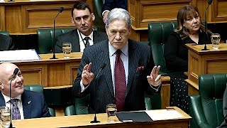 Classic Winston Peters Reprimands The Speaker [upl. by Rocky]