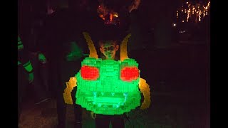 Glowing 8bit Centipede Halloween Costume [upl. by Ajed]