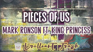 Mark Ronson ft King Princess  Pieces of Us karaoke pop [upl. by Froemming]