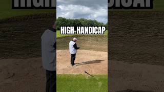 High Handicap Golfer VS HIGH Face Bunker [upl. by Holds]