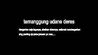 temanggung udane deres [upl. by Solomon]