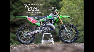 Return of the KX125 2 stroke  Motocross Action Magazine [upl. by Anagrom]