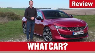 2020 Peugeot 508 review – better than a Skoda Superb  What Car [upl. by Ardehs]