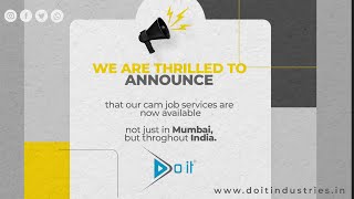 Order your cam job today  3D printing  Wax  DLP  Ceramic  Doit Industries India Pvt Ltd [upl. by Spiros]