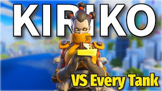 How to Play Kiriko vs Every Tank in 4 Minutes [upl. by Kroo]