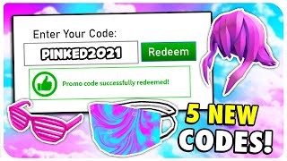 5 ALL NEW DECEMBER ROBLOX PROMO CODES 2021 WORKING [upl. by Onaicul]