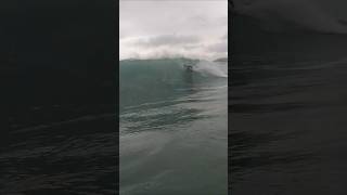 Unlucky close out barrel Barrel surf surfing surfer wave bodyboard beach [upl. by Witt]