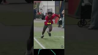 IShowSpeed DEMOLISHED the NFL 40yard dash🥶 [upl. by Mascia530]