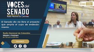 Análisis de la ampliación del cupo de endeudamiento I VocesDelSenado sábado 22 de junio [upl. by Llehcam]