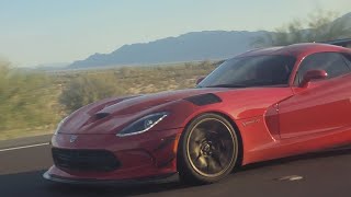 dodge viper moving effortlessly through traffic like the apex predator that it is [upl. by Anecuza]