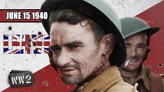 042  Britain Votes to Leave  WW2  June 15 1940 [upl. by Llennej789]