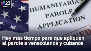 Cambian fecha de juicio del parole humanitario para venezolanos y cubanos hay más tiempo [upl. by Love955]