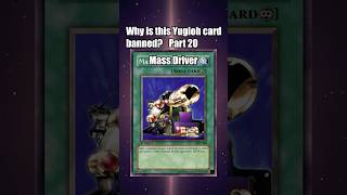 Why is Mass Driver Banned In 1 Minute banlist yugioh yugiohcommunity yugiohmasterduel [upl. by Leugimesoj434]