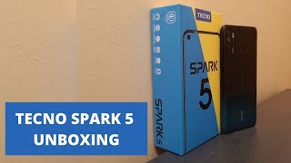 TECNO Spark 5 Unboxing [upl. by Lati]