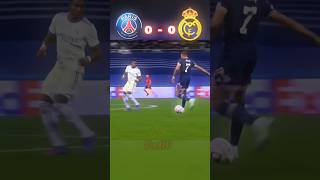 Real Madrid vs Psg champions league 2022 shorts football [upl. by Idnal]