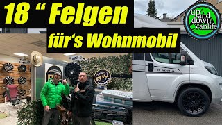 18 Zoll Felgen für das Wohnmobil  mehr Fahrkomfort  lohnt sich der Wechsel [upl. by Rosane]