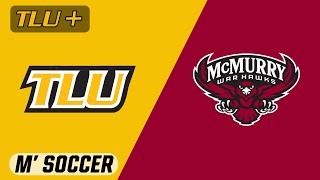 TLU vs McMurry  D3 NCAA Mens Soccer  11124 [upl. by Asilehc]