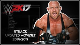 WWE 2K17  Ryback 20122013 Moveset PS3Xbox360 [upl. by Vel]