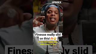 Finesse2x snapped on his UPROXXSessions for BackEnd 🔥😤 [upl. by Sacks]