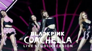 BLACKPINK  Intro  Pink Venom  COACHELLA 2023 Live Band Studio Version [upl. by Kohn]