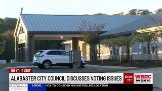 Alabaster City Council discusses voting issues [upl. by Zales489]