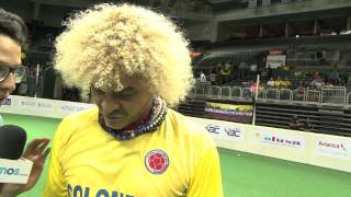 quotPibequot Valderrama y su peculiar forma de contestar las entrevistas [upl. by Adnahsed]