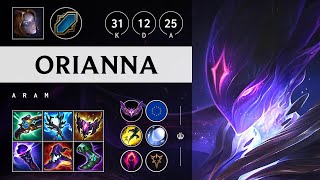 Orianna ARAM Pentakill Godlike  EUW Master Patch 1418 [upl. by Noel]