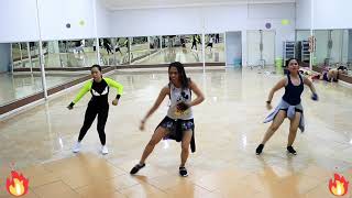 Zumba quot X Equis  By Nicky Jam Ft J Balvin  Sangatta Borneo Indonesia [upl. by Dibrin]