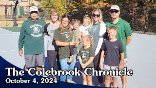 Colebrook Chronicle  Oct 4 2024 Video News of the Week [upl. by Enelkcaj]